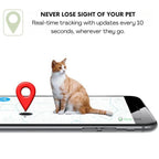 גשש GPS מתכוונן לקולר חיות מחמד, עמיד במים, עם כיסוי לטווח ארוך