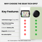 Localizador GPS TrackSure em tempo real para iOS e Android, sem taxas de subscrição