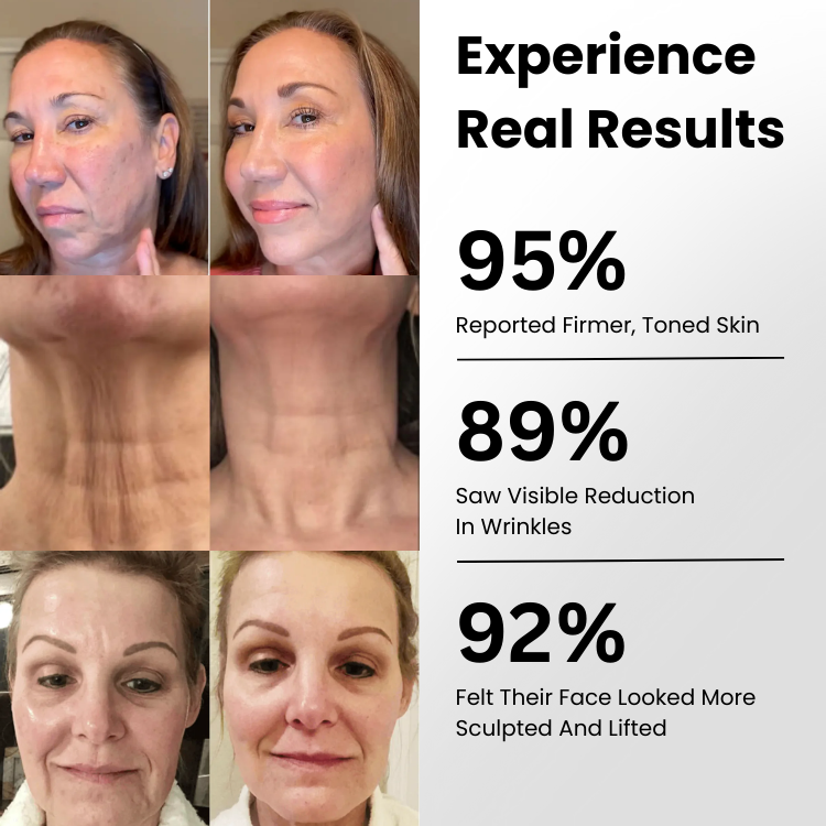7-Farben-LED-Gesichtsmassagegerät mit EMS-Stimulation und Wärmetherapie