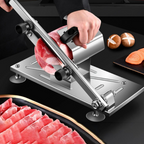 Kuchyňský kráječ CrestSlice Pro z nerezové oceli s nastavitelným kolečkem tloušťky