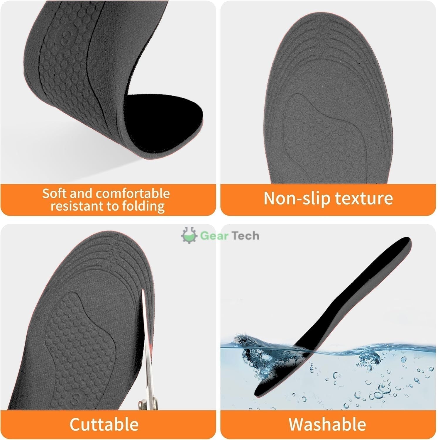 Plantillas térmicas recargables para botas con calor ajustable para los pies