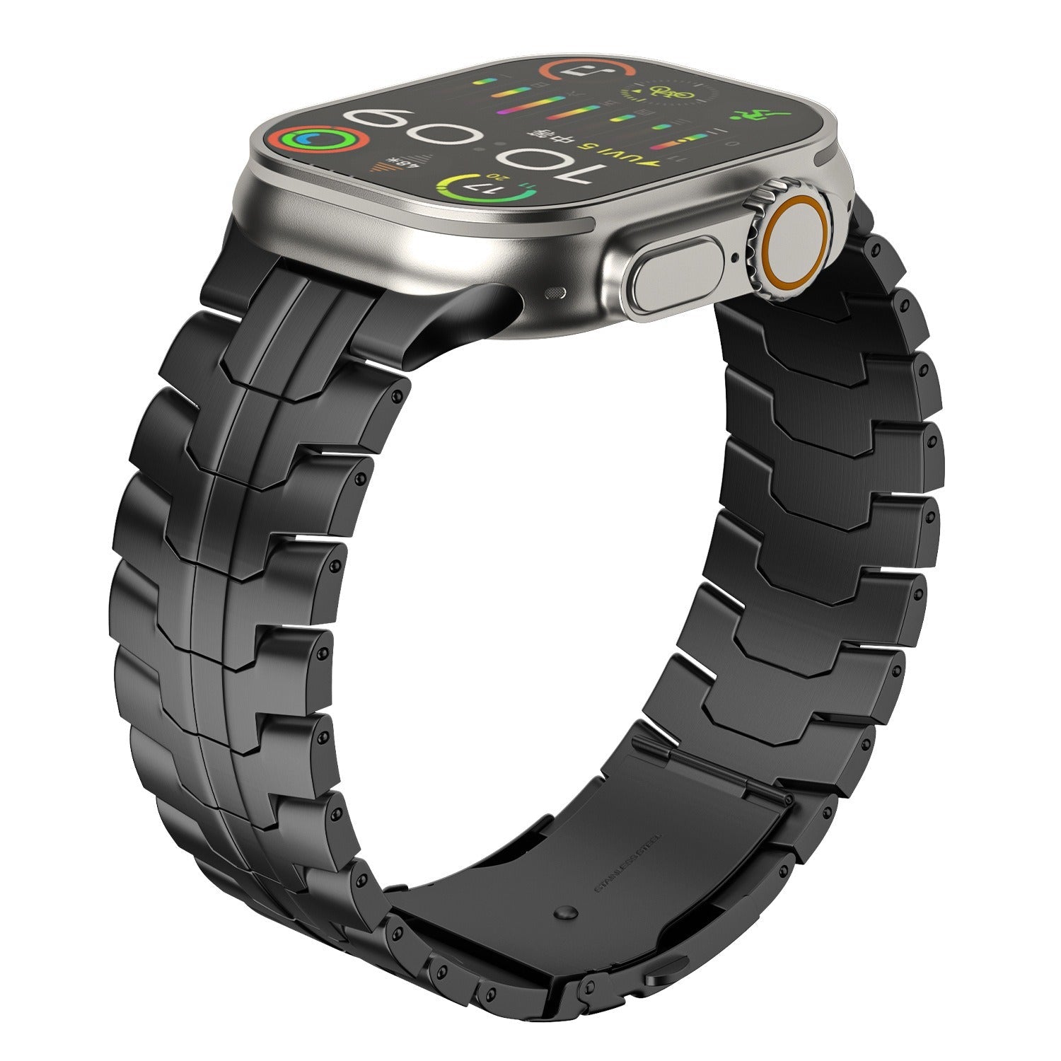 Titanový řemínek pro Apple Watch, hypoalergenní spona Veralis, rychlé uvolnění