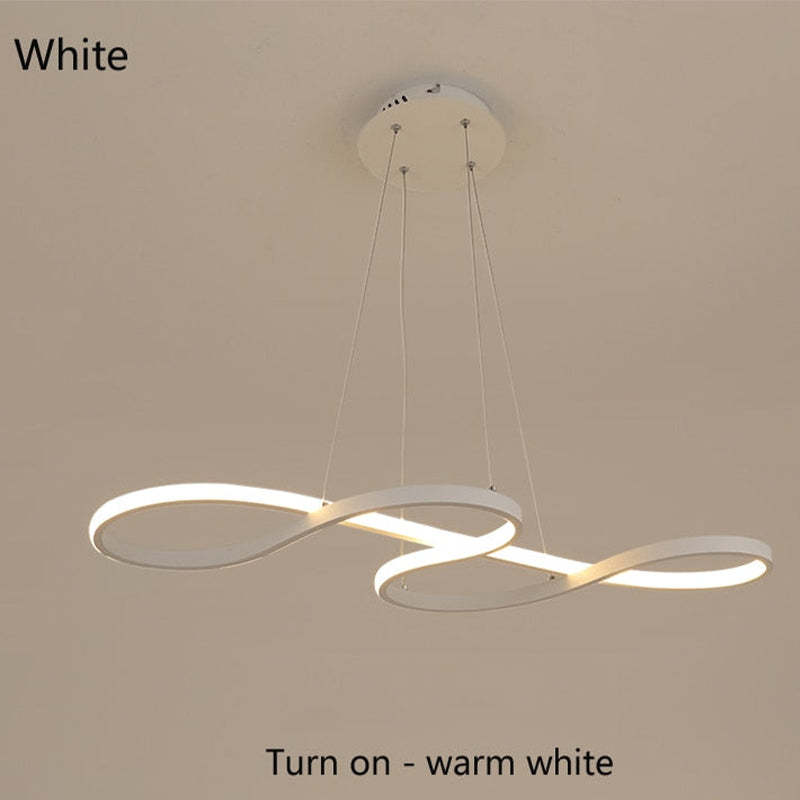 Durell Musical Note Pendant Light, Black & Gold | Fioriscas