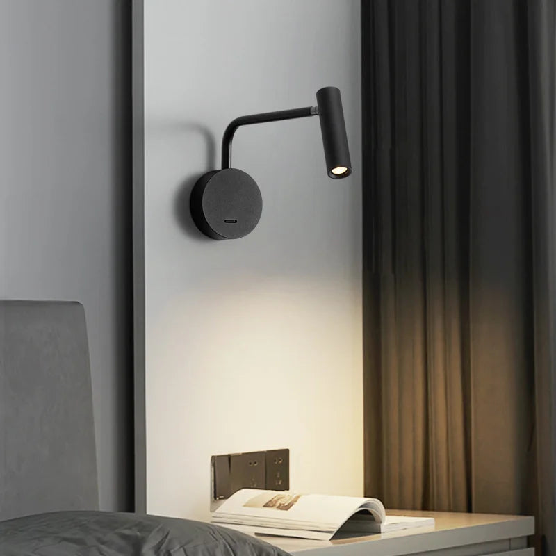 Arisha Wall Lamps Swing Arm Modern, LED Spotlight Corridor | Fioriscas