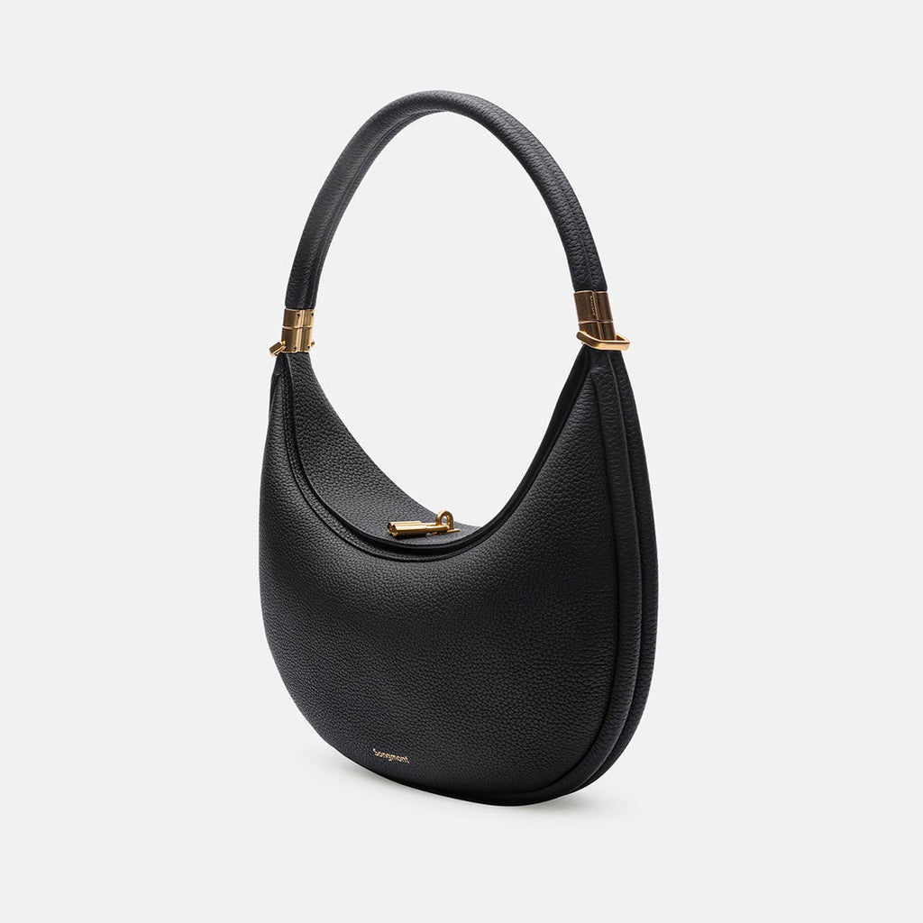 Borsa a cartella in pelle pieno fiore, design Aurelle Jolie Solara, quattro modalità di trasporto