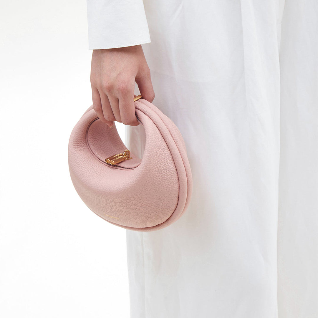 Borsa a cartella in pelle pieno fiore, design Aurelle Jolie Solara, quattro modalità di trasporto