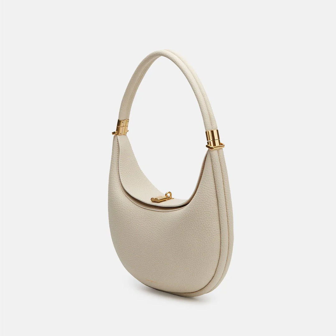 Borsa a cartella in pelle pieno fiore, design Aurelle Jolie Solara, quattro modalità di trasporto