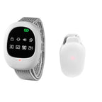 Wireless Bedwetting Alarm With Wearable Receiver And Moisture Sensor