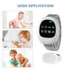 Wireless Bedwetting Alarm With Wearable Receiver And Moisture Sensor