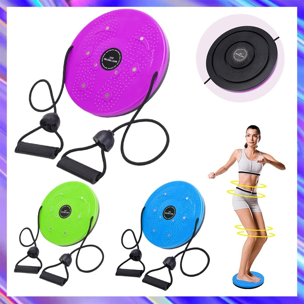 Magnetic Core Twist Board With Resistance Ropes, LumaTwist Balance Trainer