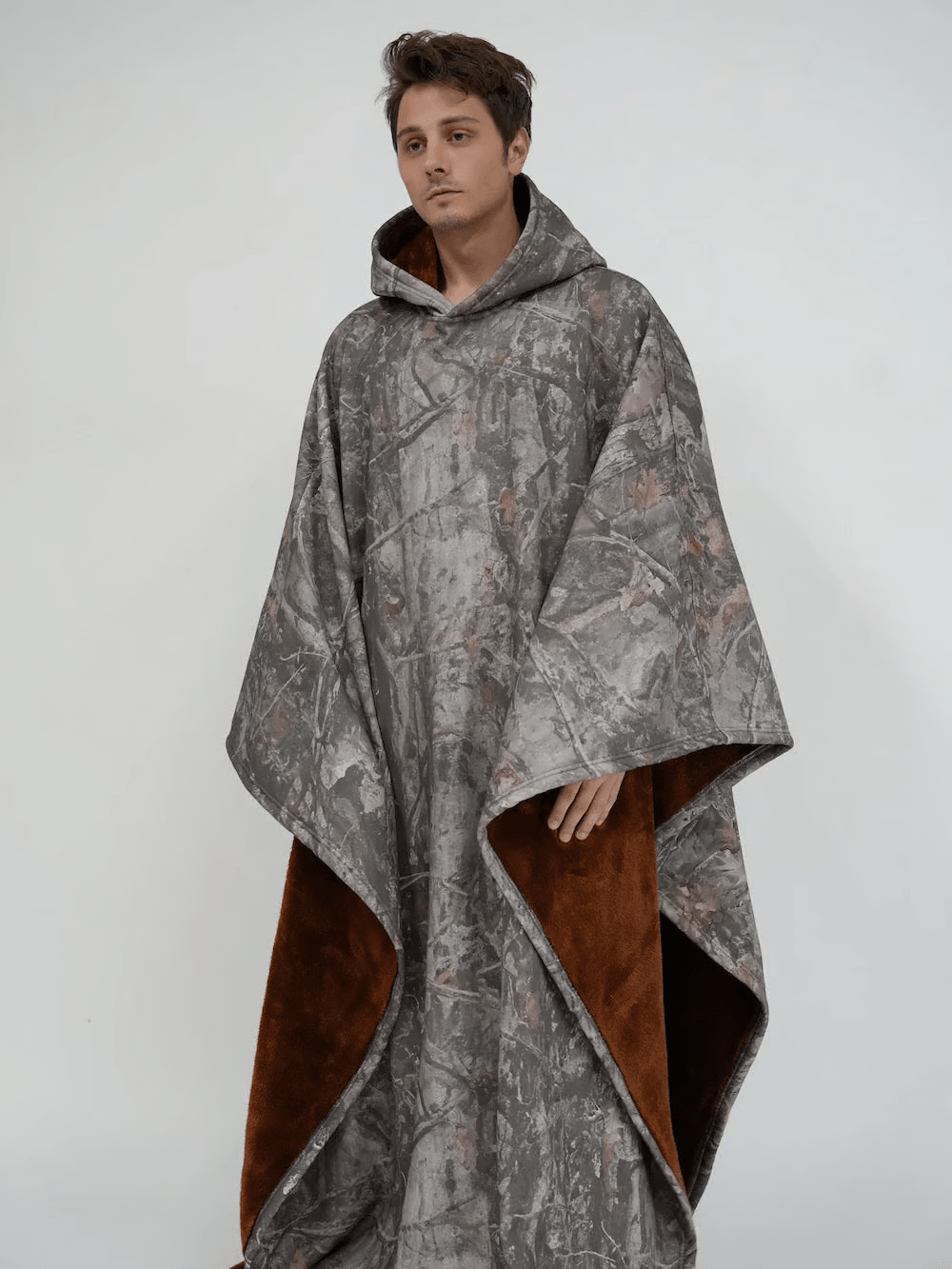 Camisola com capuz ponderada ArcticFlare NovaWeave, conforto calmante em polar