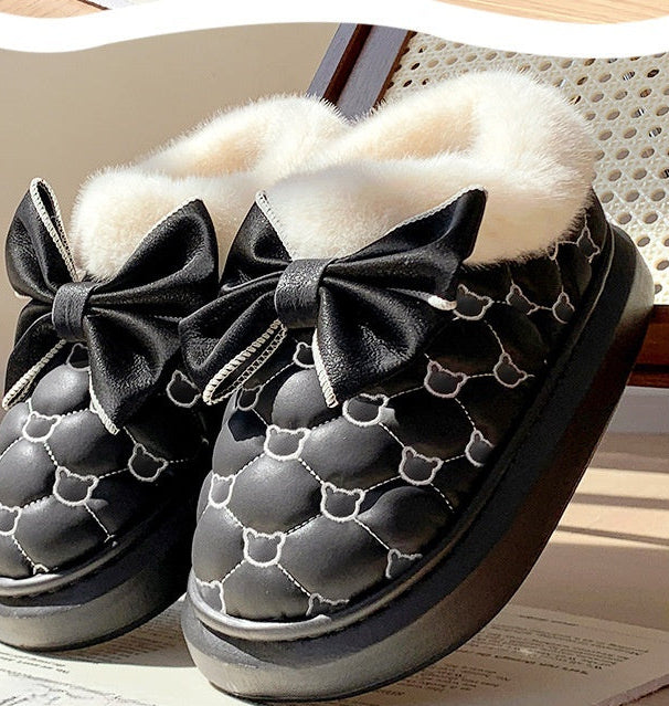 Les Bottines Nœud Papillon | Imperméables & Fourrées