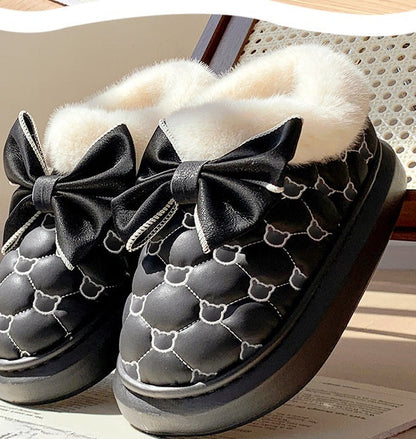 Les Bottines Nœud Papillon | Imperméables & Fourrées