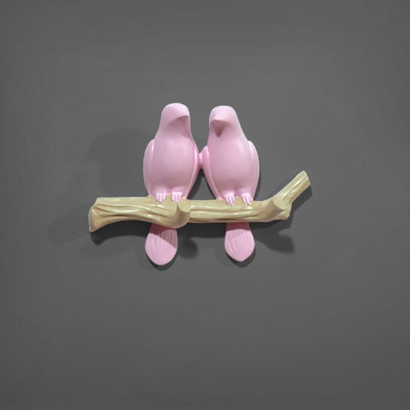 Liora Resin Wall Hook, Bird Branch Design for Coats & Scarves