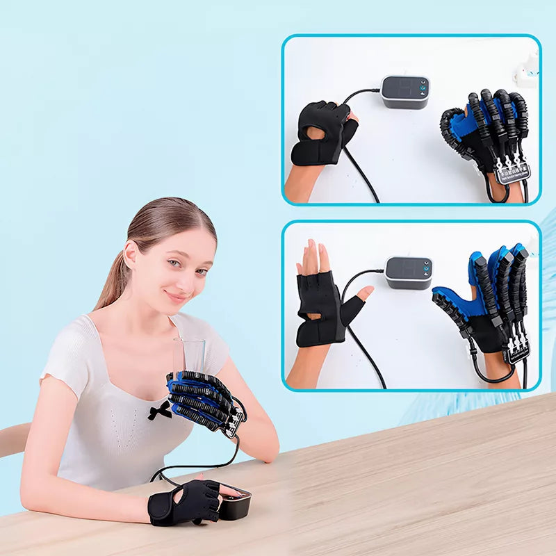 Guanto motorizzato per esercizi della mano NeuroFlex, velocità regolabile, S-XXL