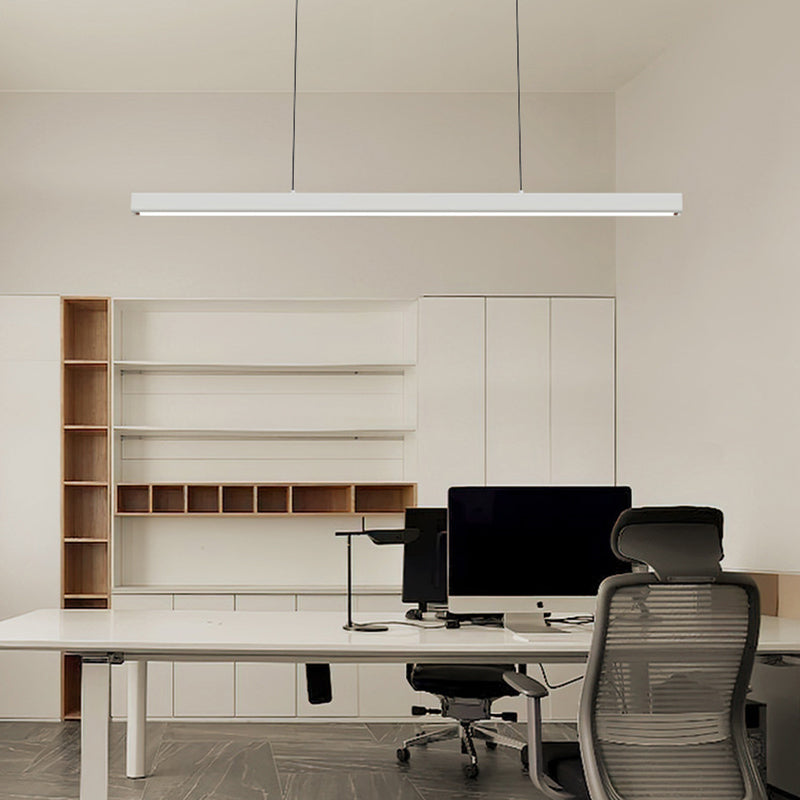 Orva Minimalist Classic Black & White Linear Pendant Light | Fioriscas