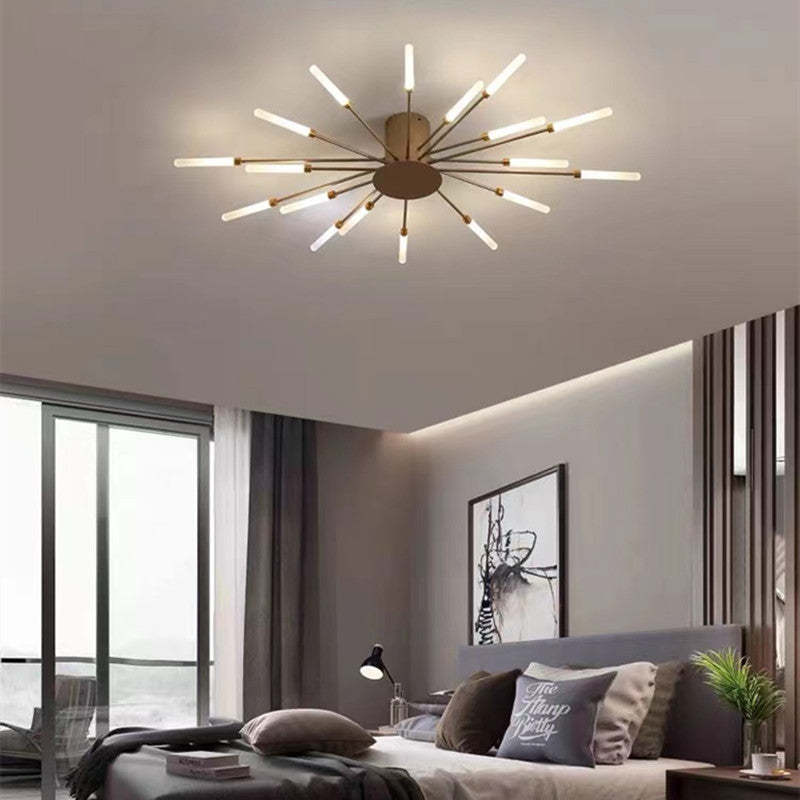 Asterra Albina Metal & Acrylic Flush Ceiling Light, 12W to 42W LED