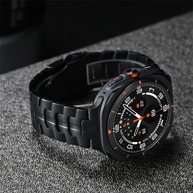 Titán óraszíj Samsung Watch 7 Ultra-hoz, Averon összecsukható csattal