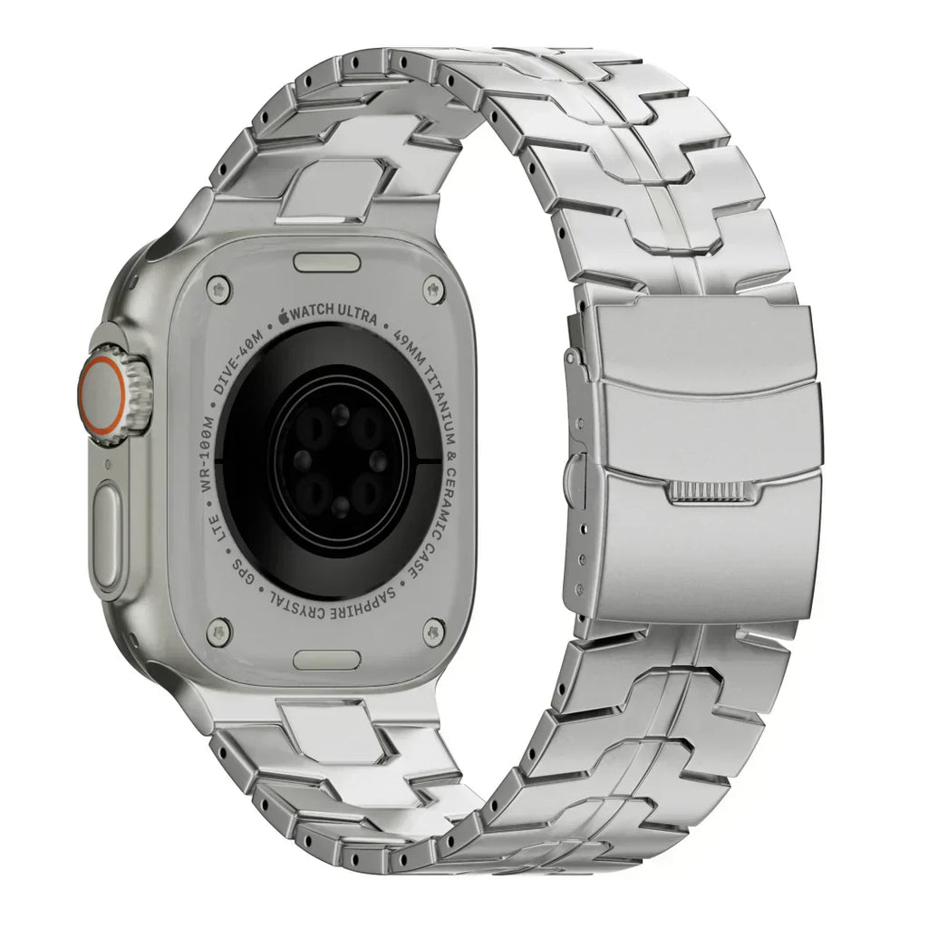 Titanový řemínek Apple Watch, Aurex titan třídy 2, lehký 62 g