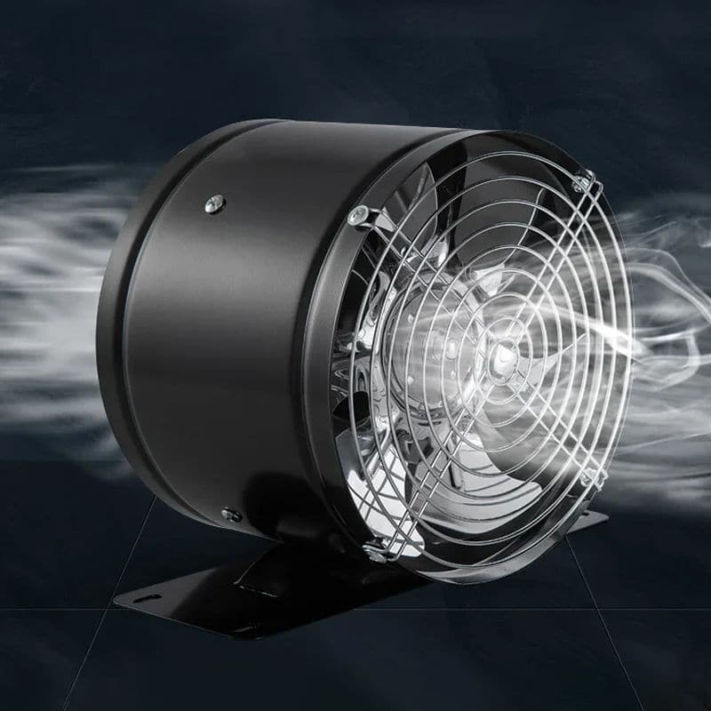 Virelle Copper Extractor Fan, Quiet Ventilation For Kitchen & Office