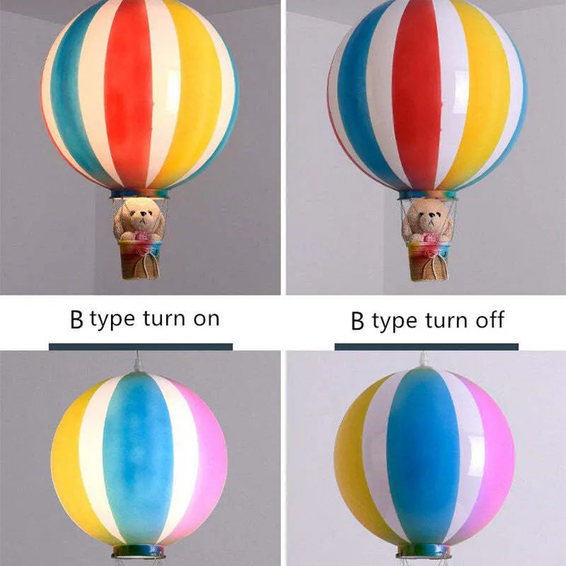 Aria Creative Colorful Balloon Pendant Light, Bedroom | Fioriscas