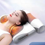Lumenia varme-massagepude til nakke, ryg og talje med justerbar varme