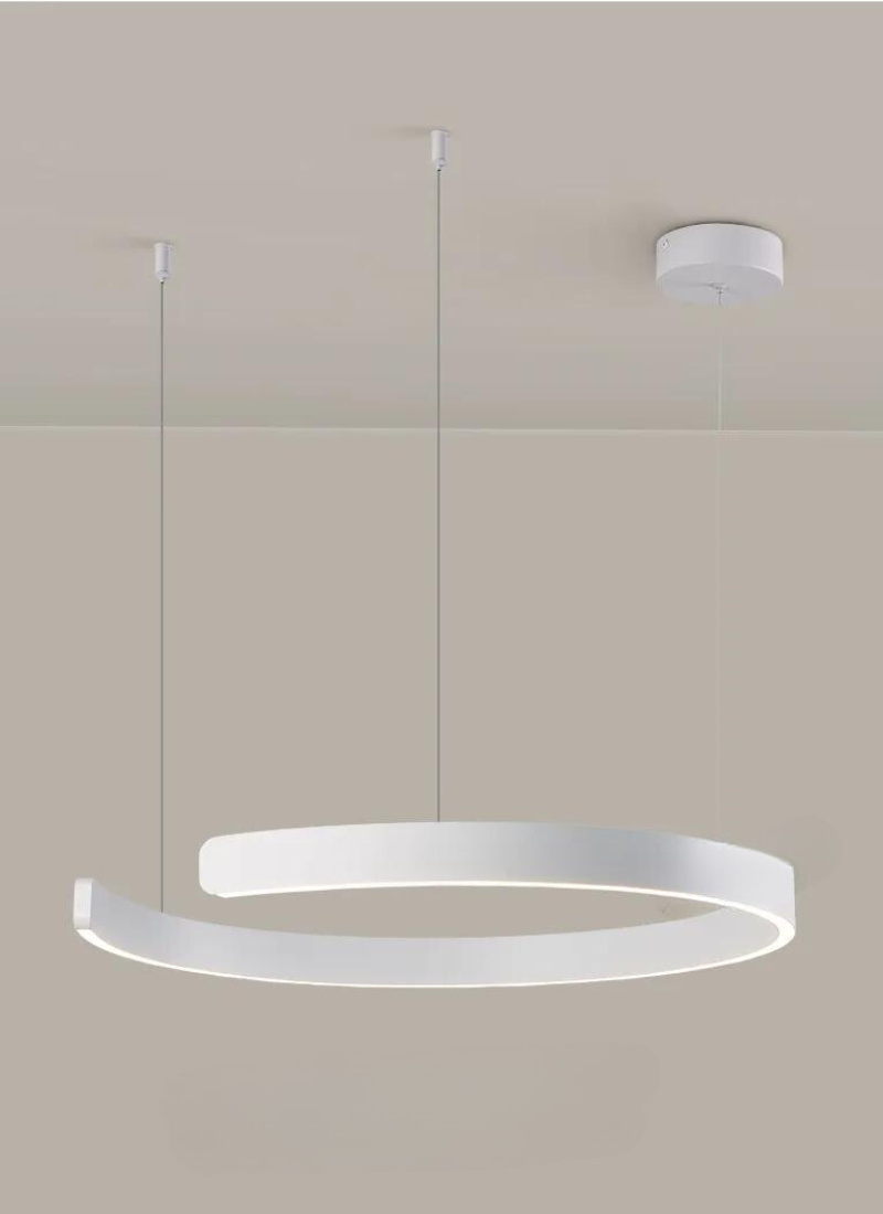 AerisGlow Rund LED Taklampa, Dimbart Multi-Ring Design