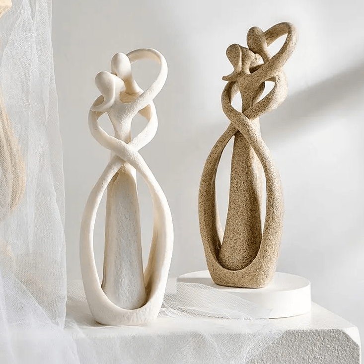 A work of art for love and connection - Timeless sculpture for every home - Fioriscas