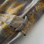 Szlafrok kimono, wygoda z czystej bawełny, damski styl retro