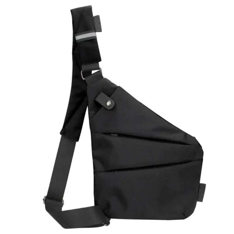 RFID-Blocking Anti-Theft Crossbody Travel Bag, Water-Resistant