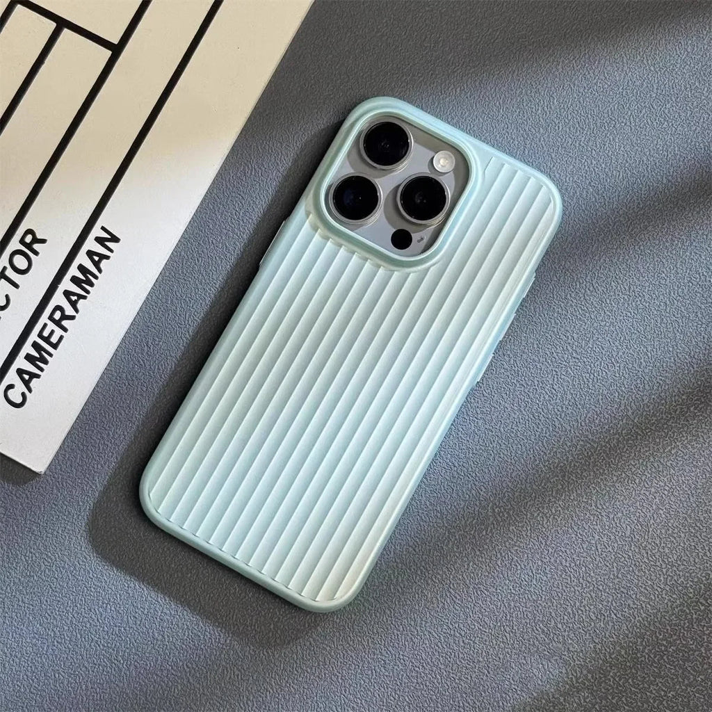 ApexGuard-titaniumfarvet etui til iPhone med hævede kanter for bedre beskyttelse mod stød ved fald