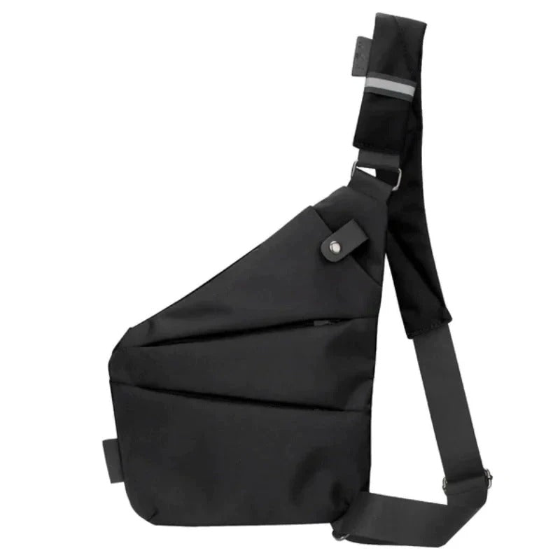 RFID-Blocking Anti-Theft Crossbody Travel Bag, Water-Resistant