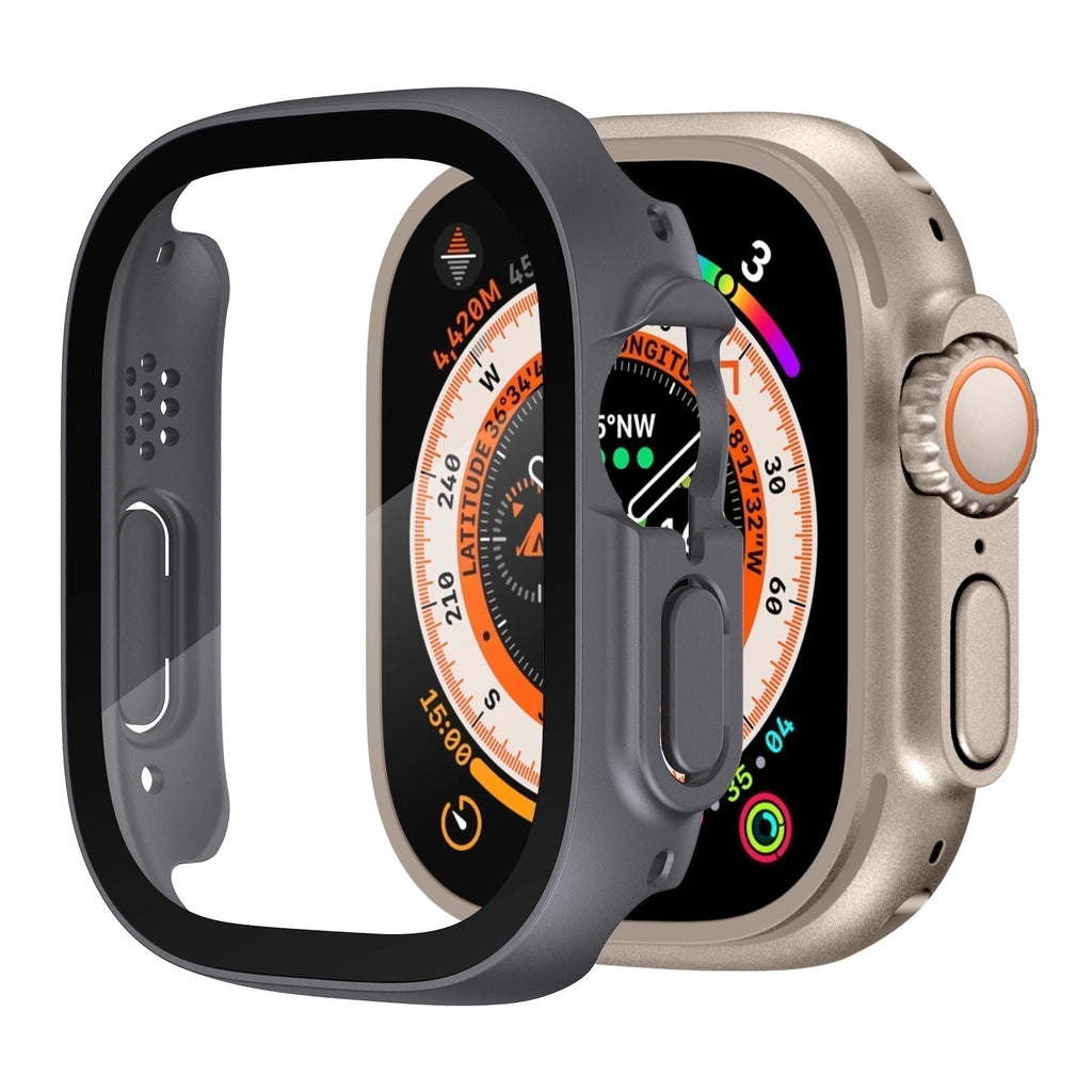 Nasazovací pouzdro NovaGuard pro Apple Watch s tvrzeným sklem na displej