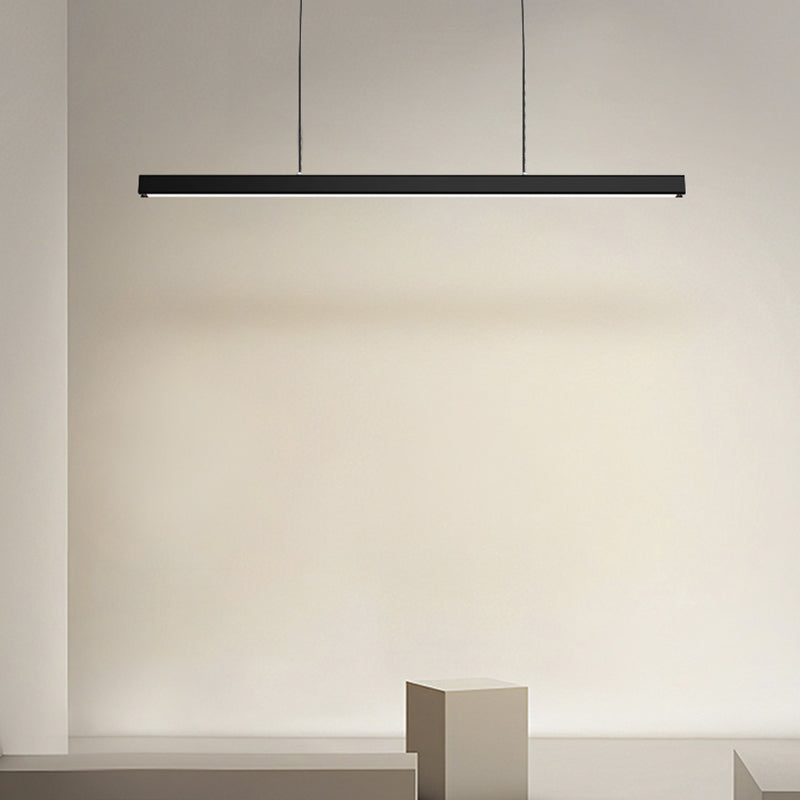 Orva Minimalist Classic Black & White Linear Pendant Light | Fioriscas