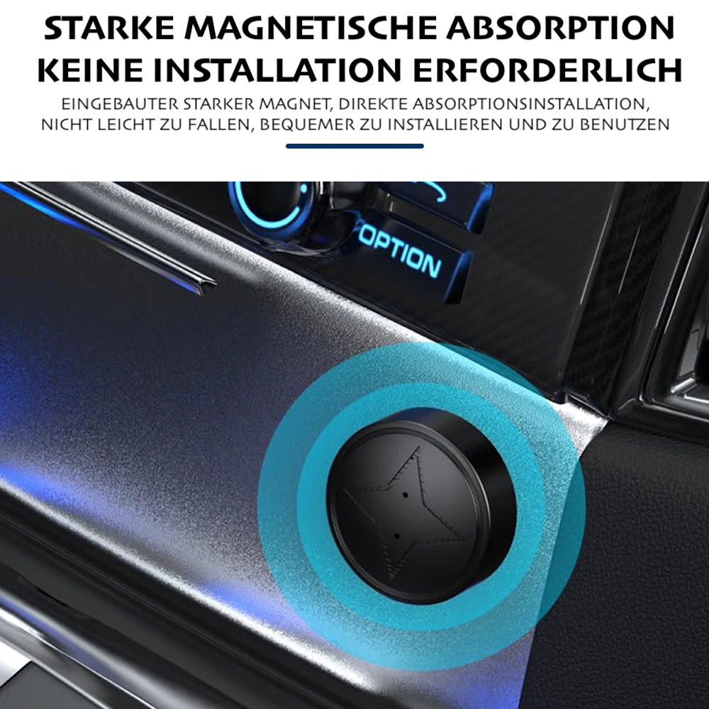 AstraTrack Magnetic Vehicle GPS Tracker With Real-Time Location Alerts