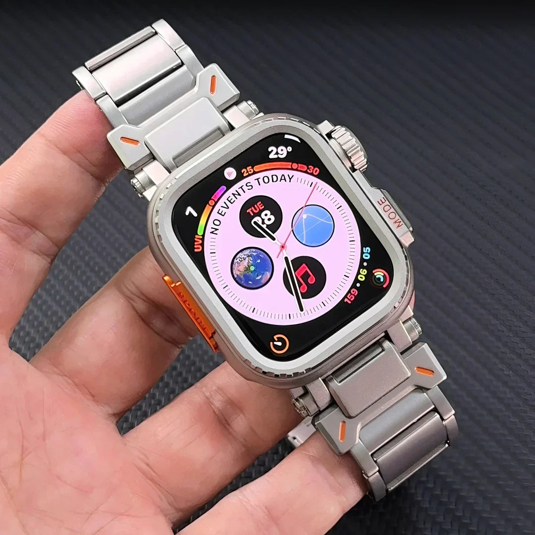 Apple Watch Case in Aluminum, AeroGuard Rugged Protective Shell