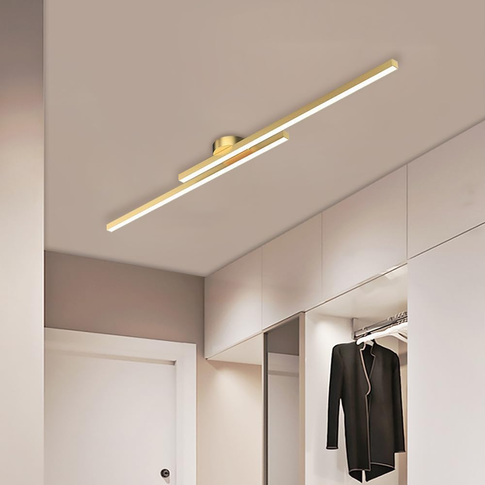 Plafoniera LED ultrasottile semipiatta in alluminio, LumenVale