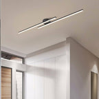 Plafoniera LED ultrasottile semipiatta in alluminio, LumenVale
