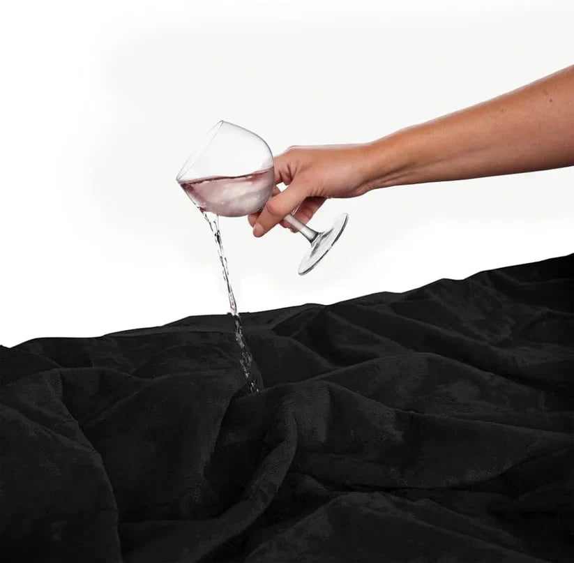 Coperta impermeabile in peluche per due persone, accogliente per uso interno ed esterno