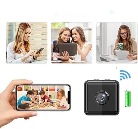 Telecamera di sicurezza wireless AstraGuard Mini, HD 1080P con controllo tramite app