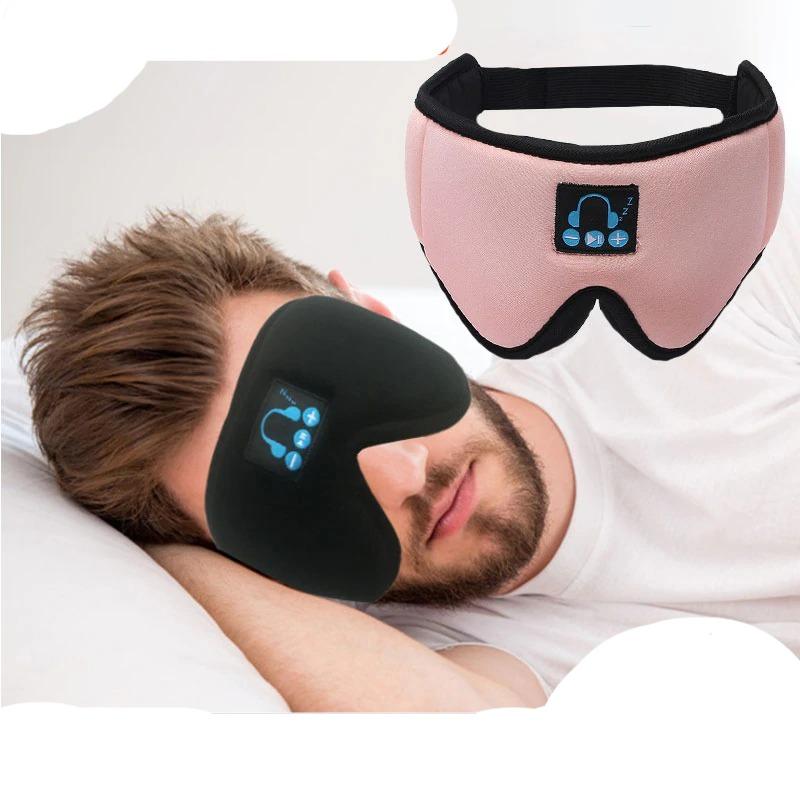 SomniWave kabellose Schlafkopfhörer mit integrierter lichtundurchlässiger Schlafmaske