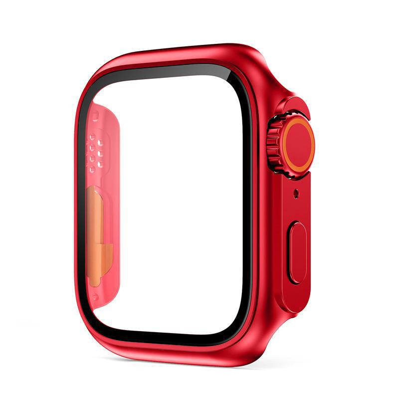 Custodia Bumper per Apple Watch, Protezione Schermo in Vetro Temperato, Stile Ultra Elegante