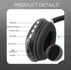 Over-Ear-Bluetooth-Kopfhörer mit Geräuschunterdrückung, Solara Pro, 40 Stunden Akkulaufzeit