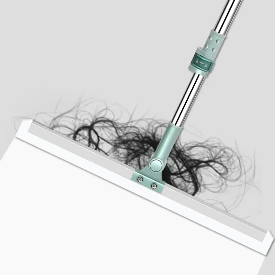 SealPro Airtight Broom, All-Surface Sweep With Rinse-Clean Head