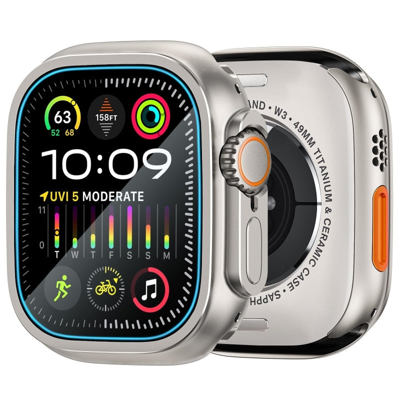 Apple Watch Ultra Polished Metal Case, Lunaro Premium Cover