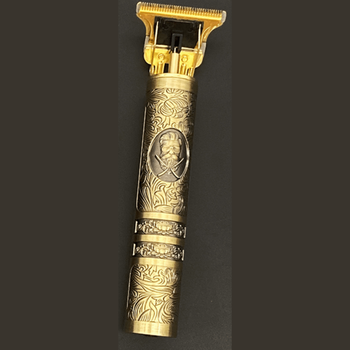 Rasoio vintage per barba con batteria e taglio di precisione per barba e capelli - Fioriscas