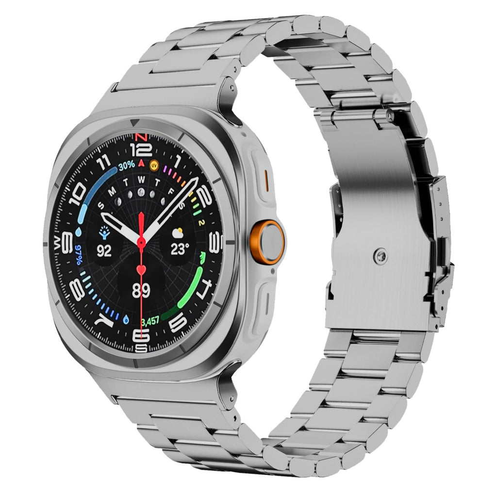 Aurex Titan-Uhrenarmband für Samsung Galaxy Watch Ultra, Faltschließe