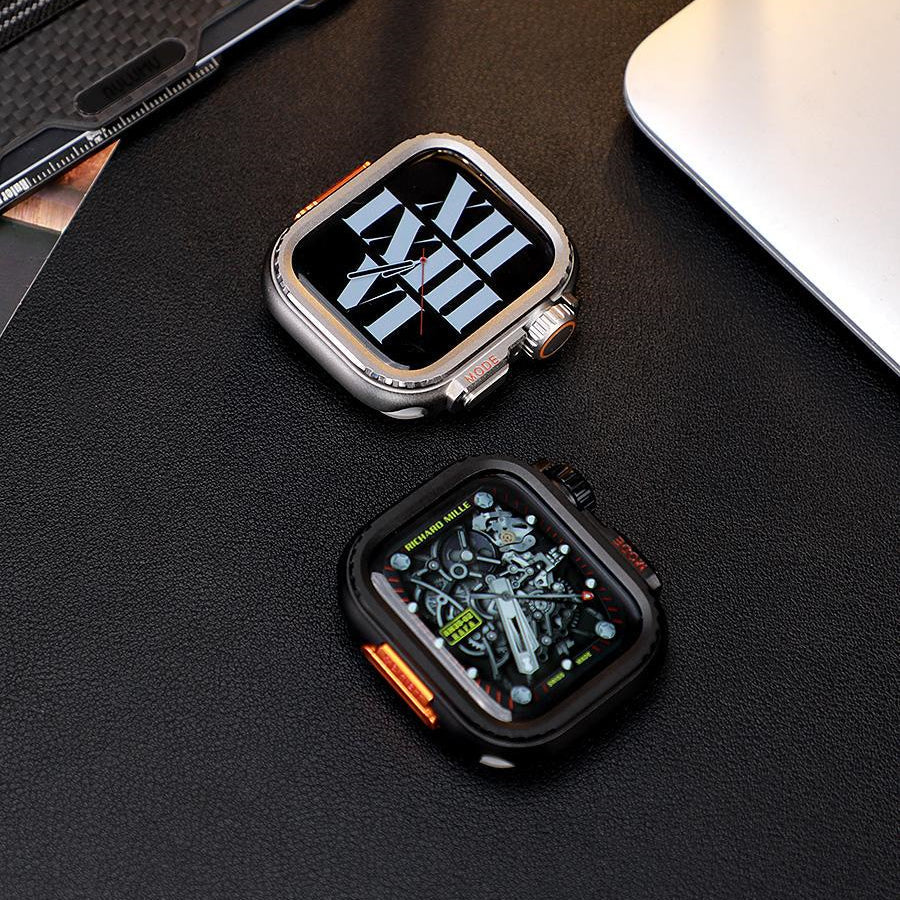 Apple Watch Case in Aluminum, AeroGuard Rugged Protective Shell