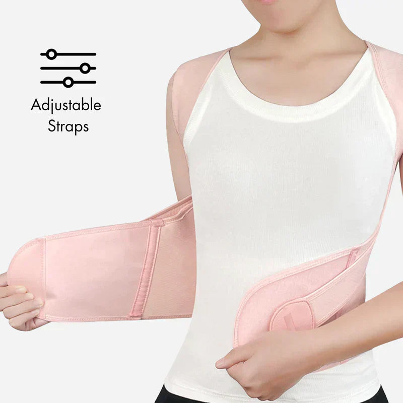 Faja de soporte para la postura Ascenta con correas ajustables para los hombros
