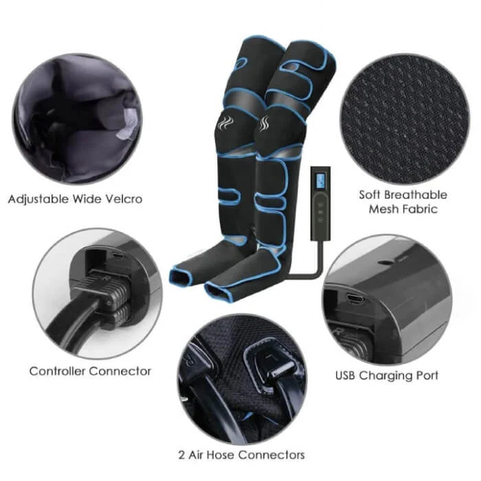 SolaraFlex Leg Wrap With 360 Coverage And Adjustable Straps
